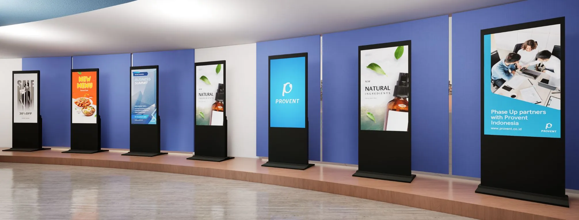 Provent Kiosk Touch / Non-Touch (PRV-KT55i /PRV-K55i)